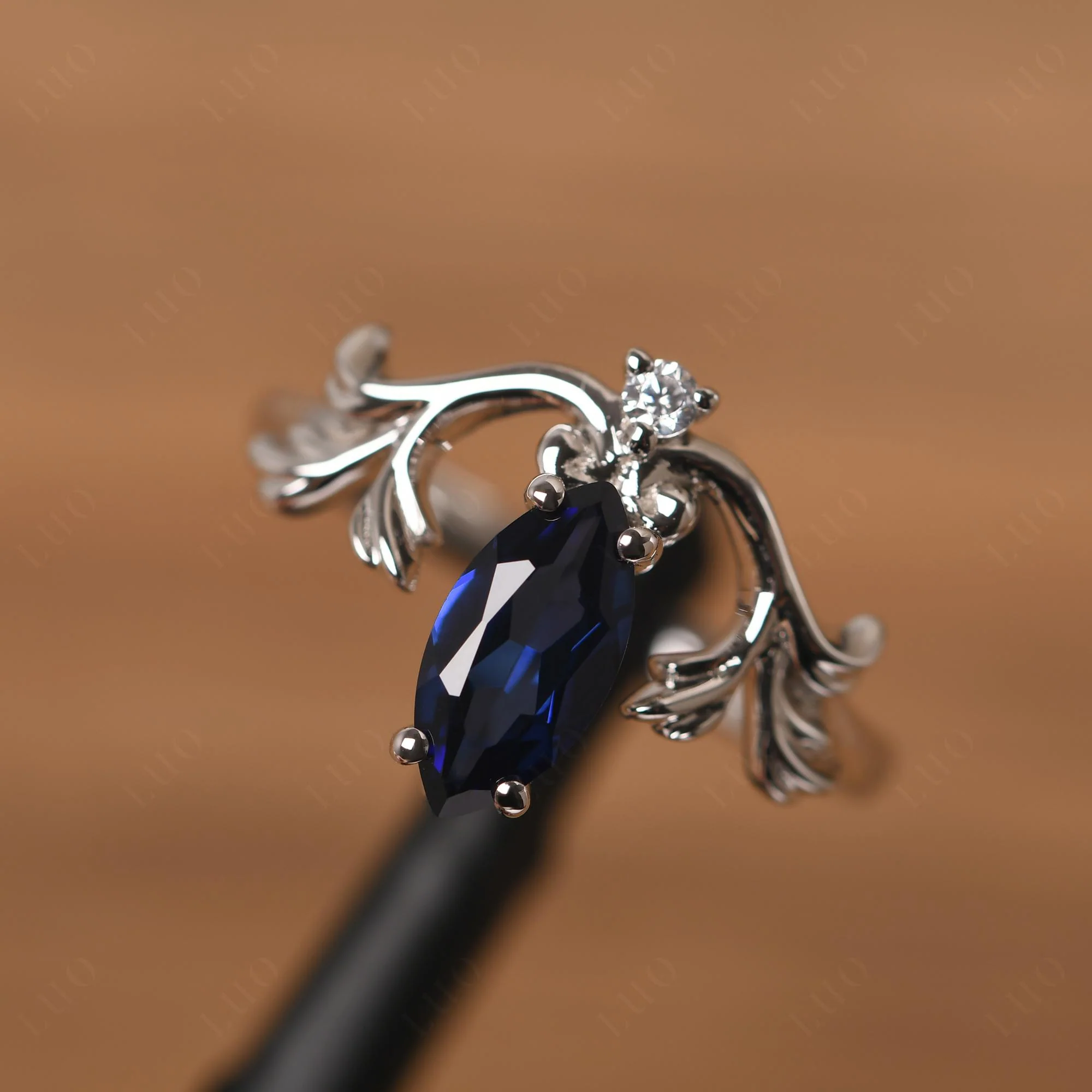Sapphire Branch Ring - Image 10