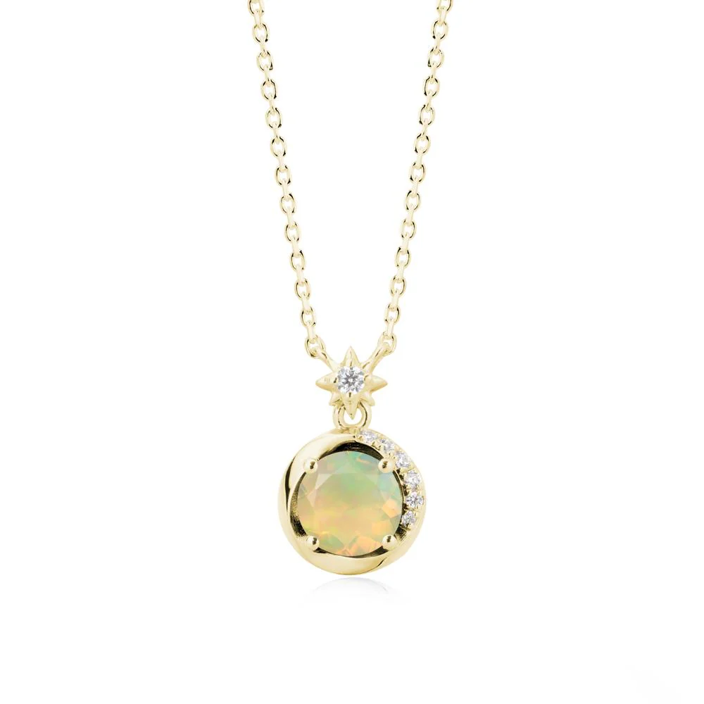 Galaxy Inspired Star Opal Pendant Necklace - Image 7