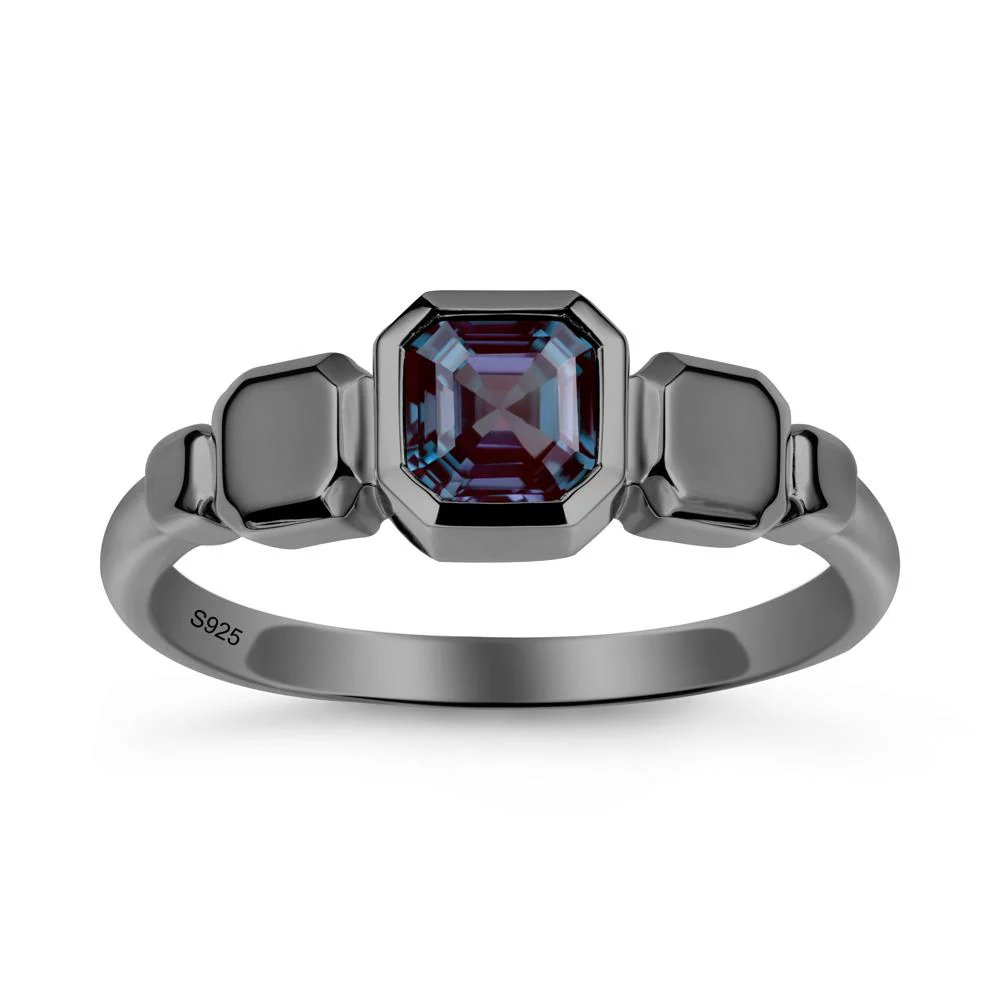 Geometric Ascher Alexandrite Ring - Image 7