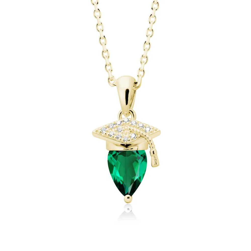Graduation Gift Emerald Necklace - Image 6