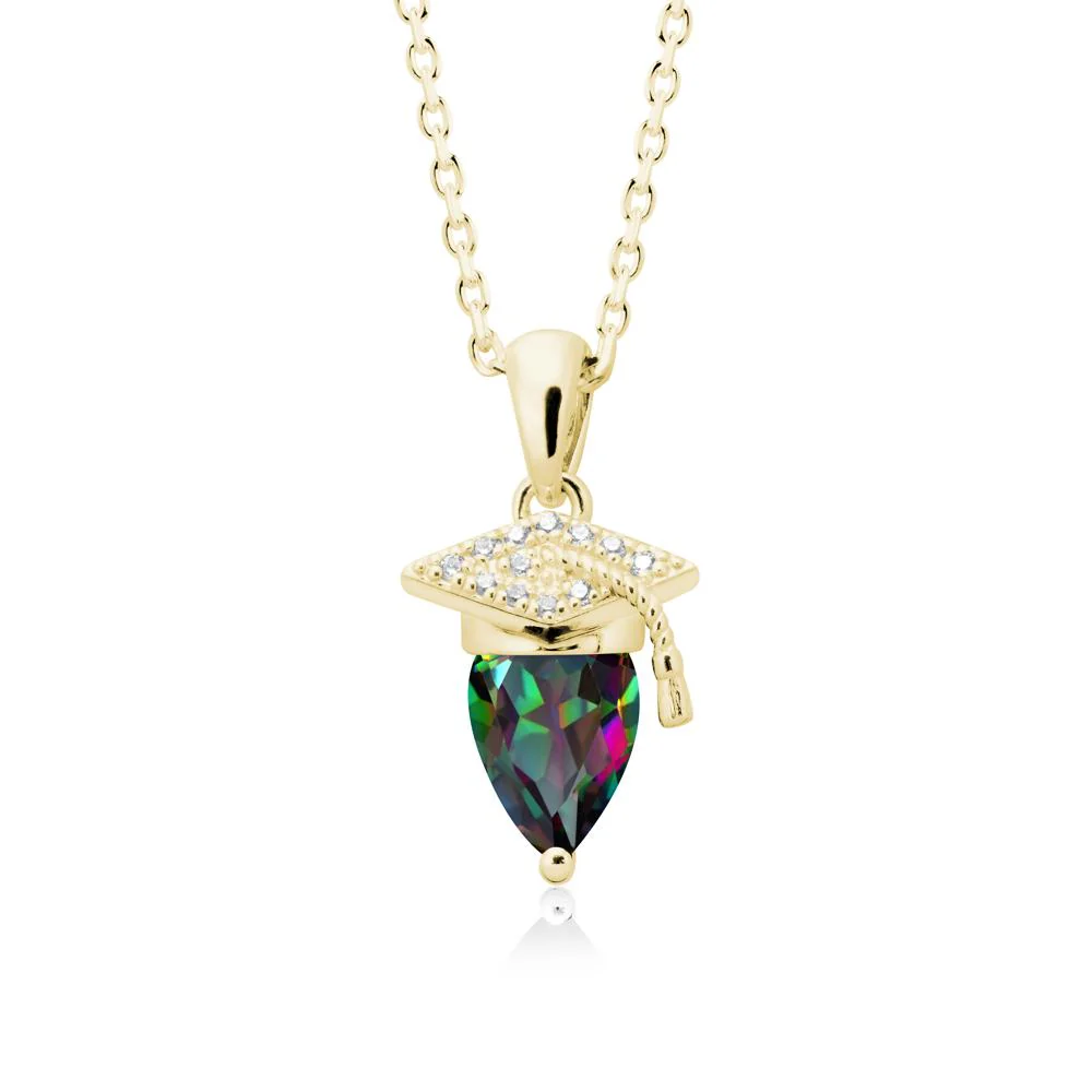 Graduation Gift Mystic Topaz Necklace - Image 6