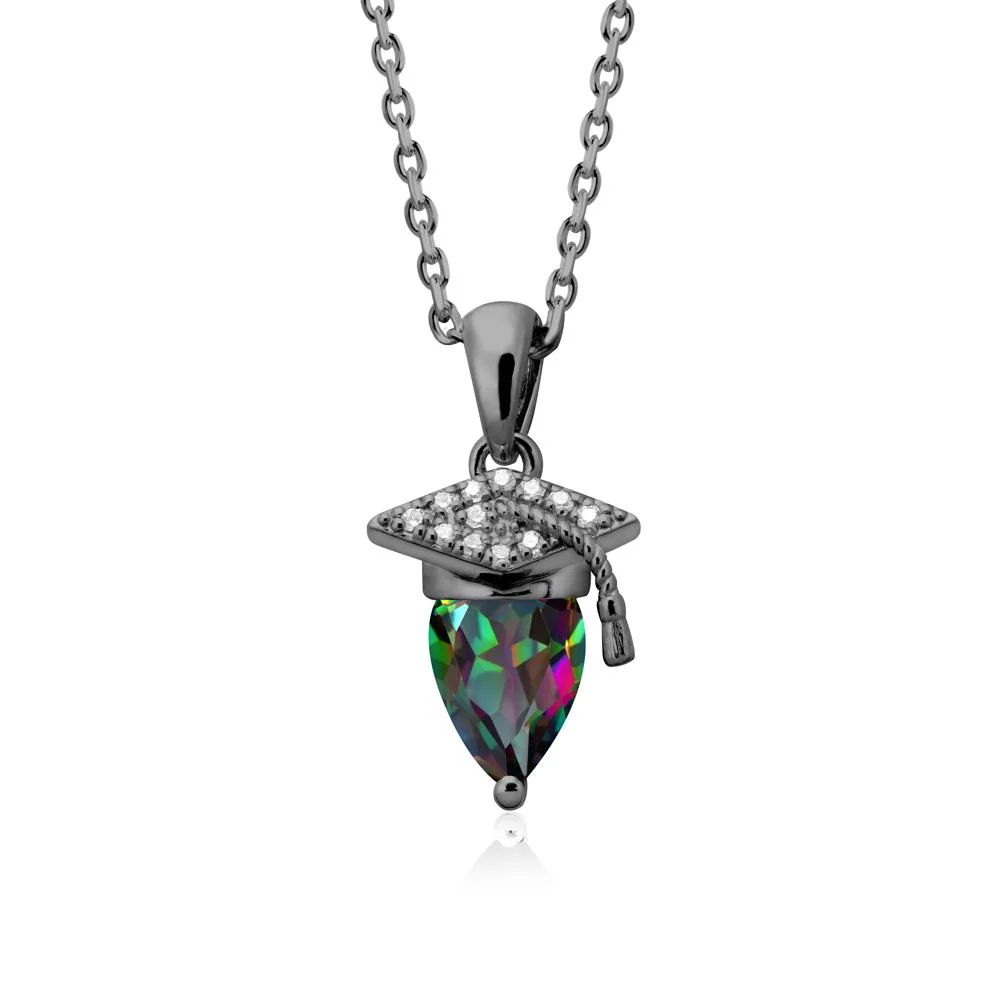 Graduation Gift Mystic Topaz Necklace - Image 7