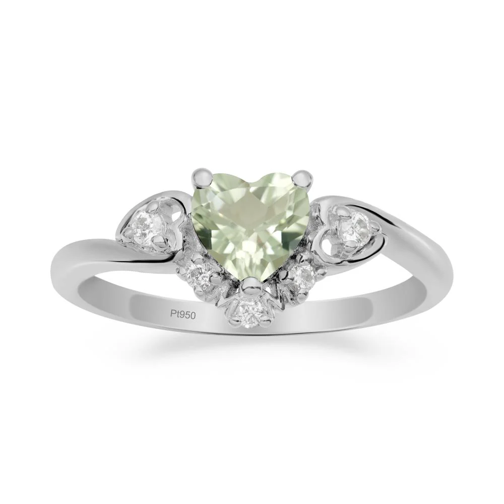 Green Amethyst Mother's Ring - Image 3