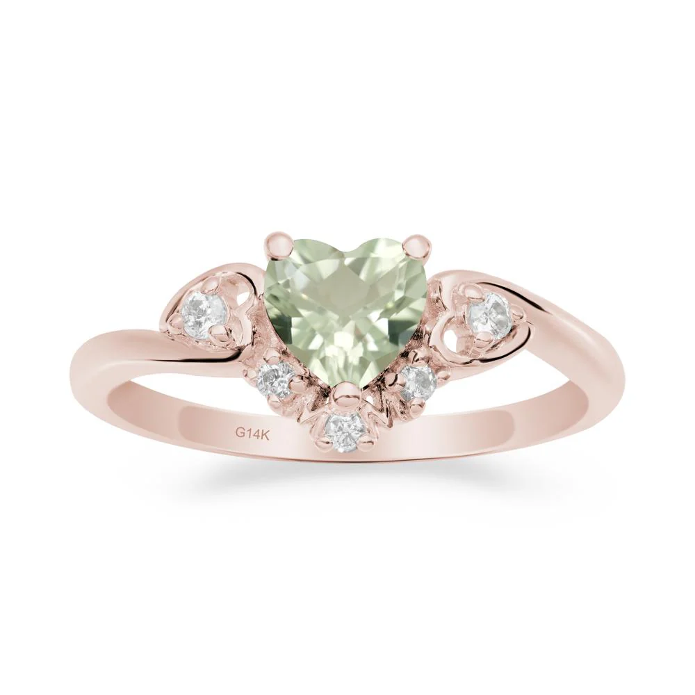 Green Amethyst Mother's Ring - Image 7
