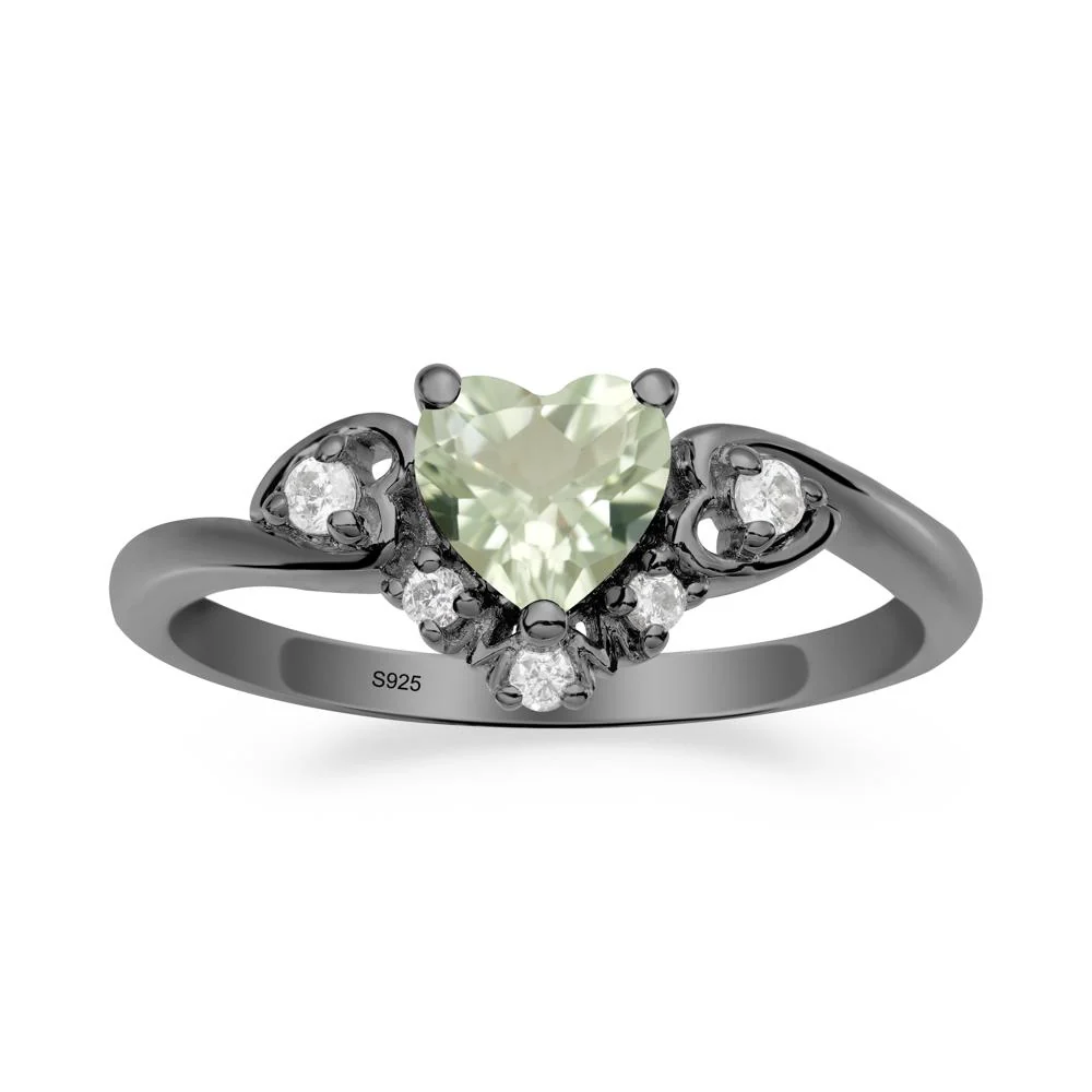 Green Amethyst Mother's Ring - Image 9