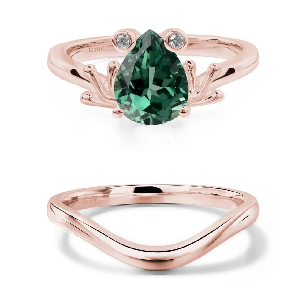 Green Sapphire Frog Ring - Image 17