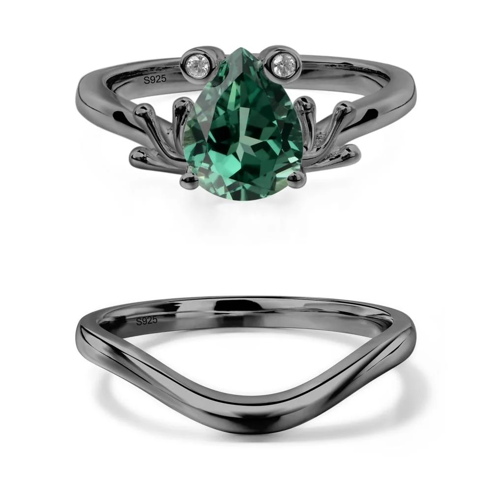 Green Sapphire Frog Ring - Image 23