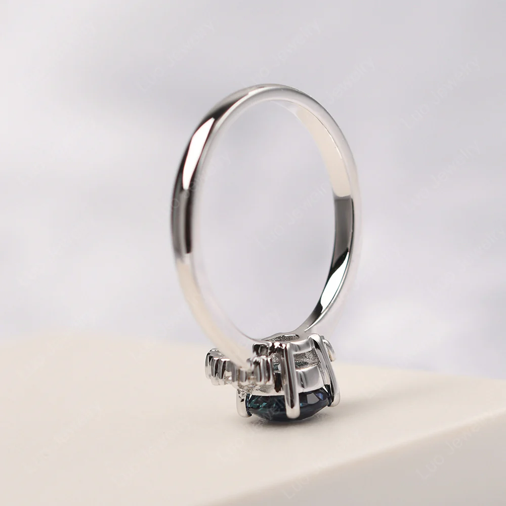 Cluster Alexandrite Ring - Image 4