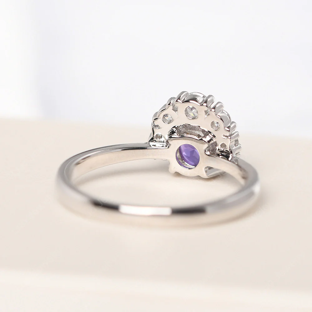 Cluster Amethyst Ring - Image 3