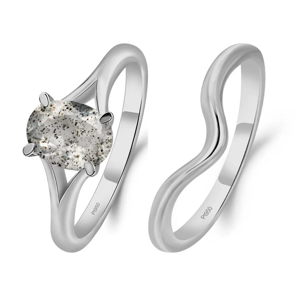 Herkimer Diamond Split Shank Ring - Image 25