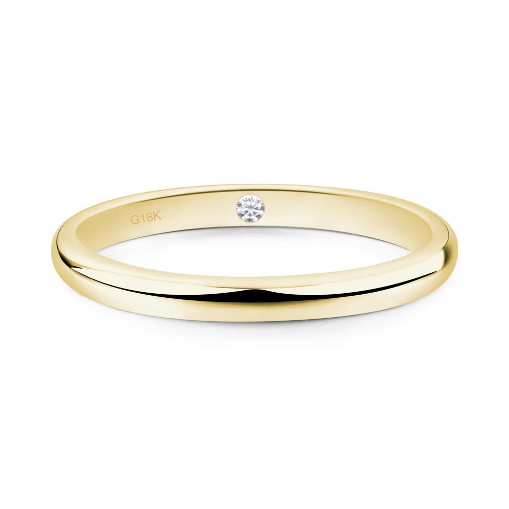 Hidden Moissanite Ring - Image 8