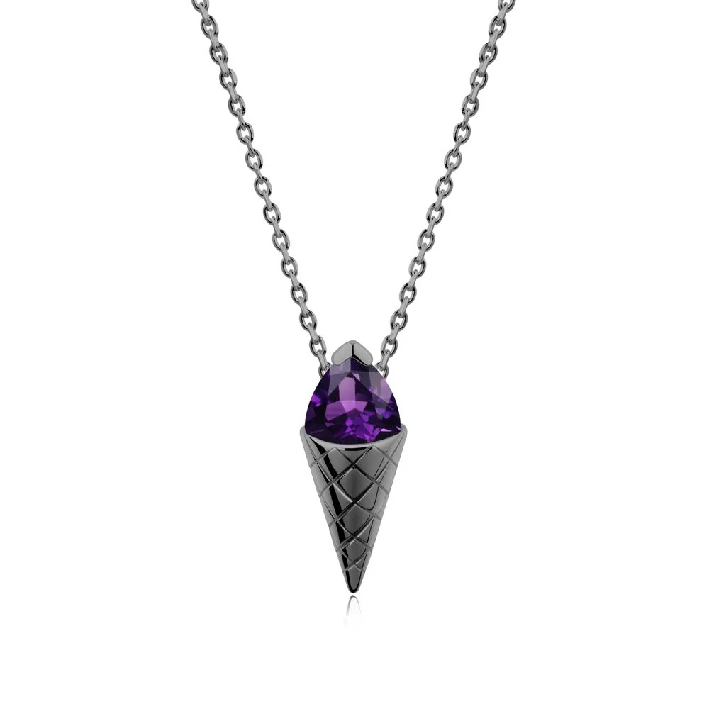 Ice Cream Inspired Amethyst Pendant - Image 5