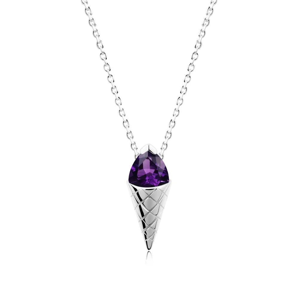 Ice Cream Inspired Amethyst Pendant - Image 7