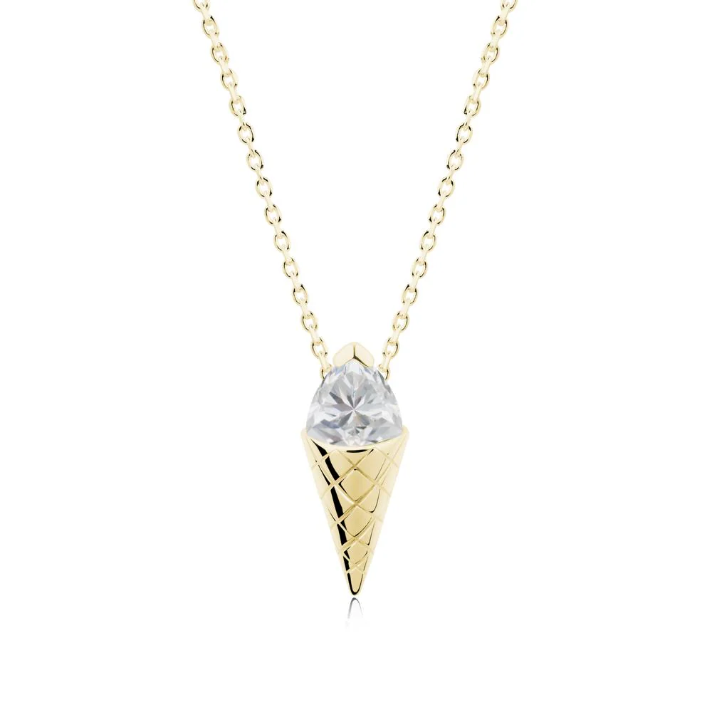 Ice Cream Inspired Cubic Zirconia Pendant - Image 7