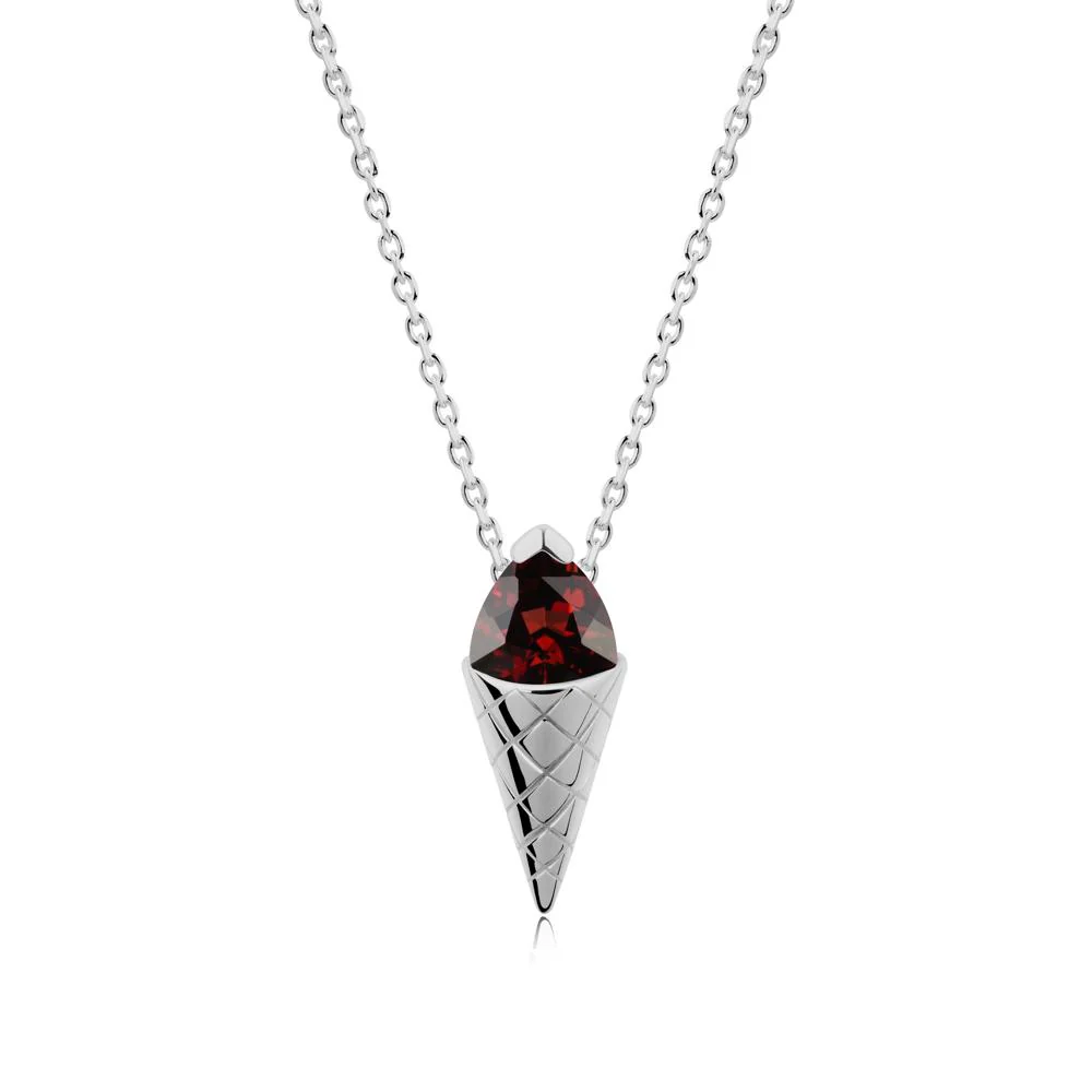 Ice Cream Inspired Garnet Pendant - Image 9