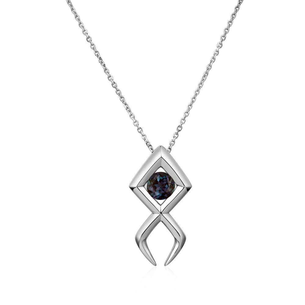 Jesus Fish Alexandrite Necklace - Image 12