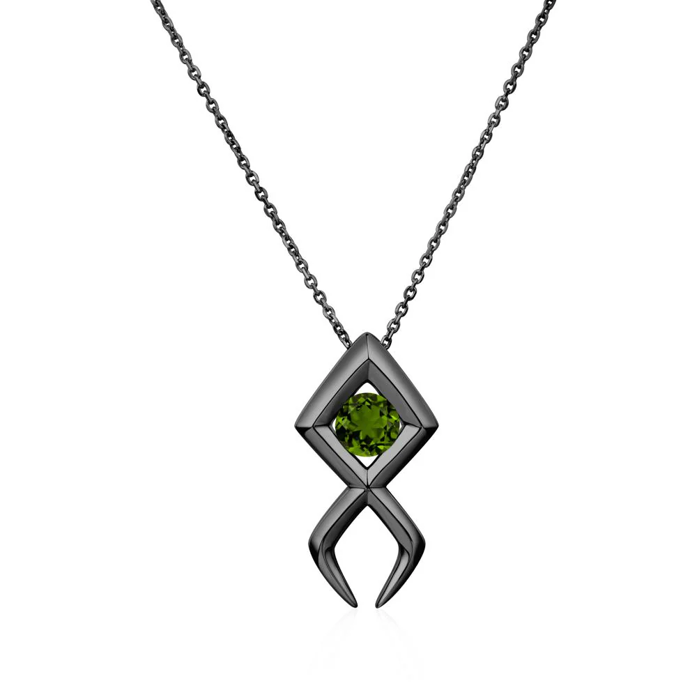 Jesus Fish Diopside Necklace - Image 11