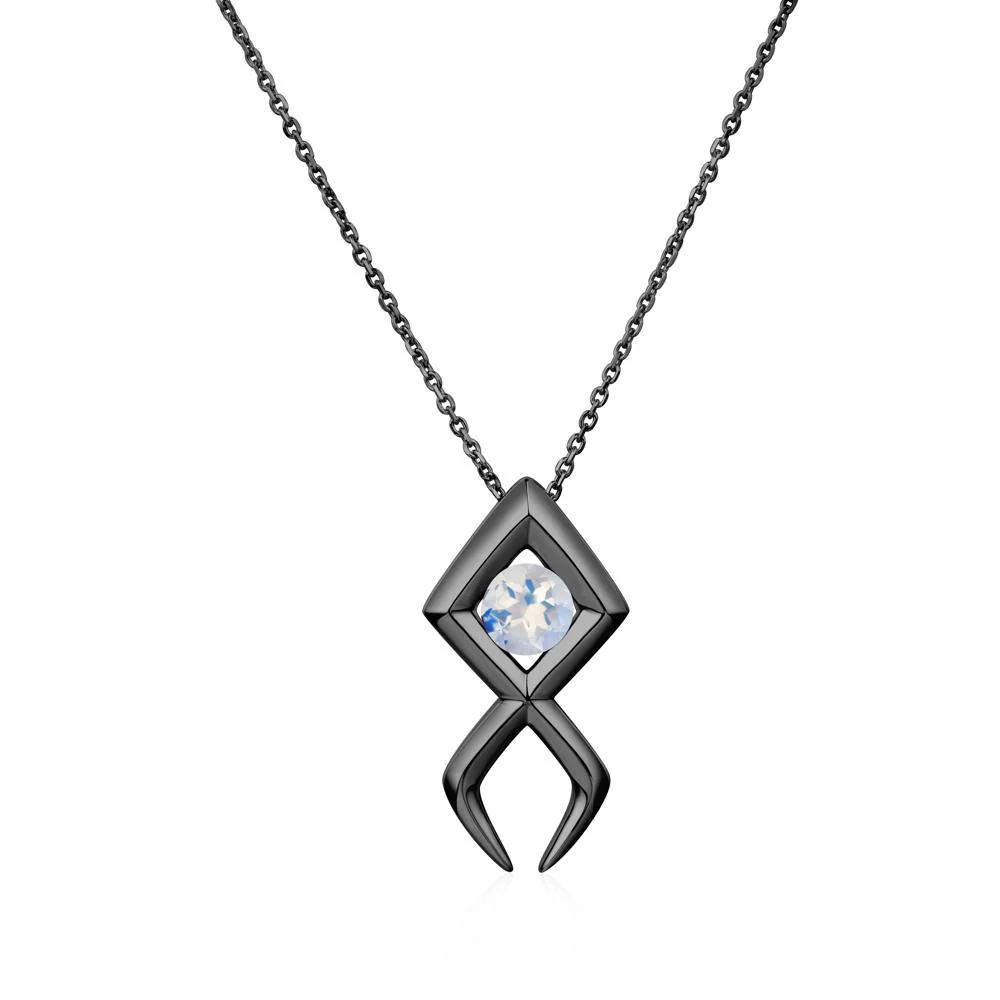 Jesus Fish Moonstone Necklace - Image 11