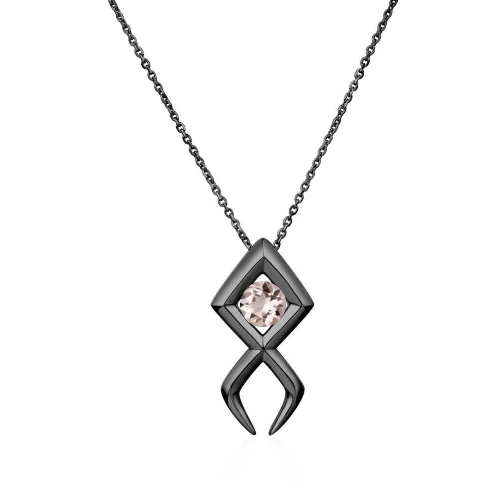 Jesus Fish Morganite Necklace - Image 11