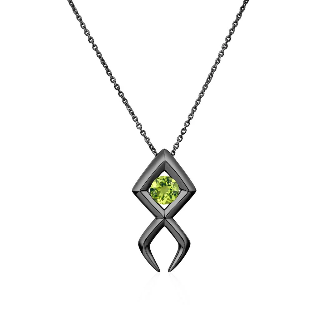 Jesus Fish Peridot Necklace - Image 11