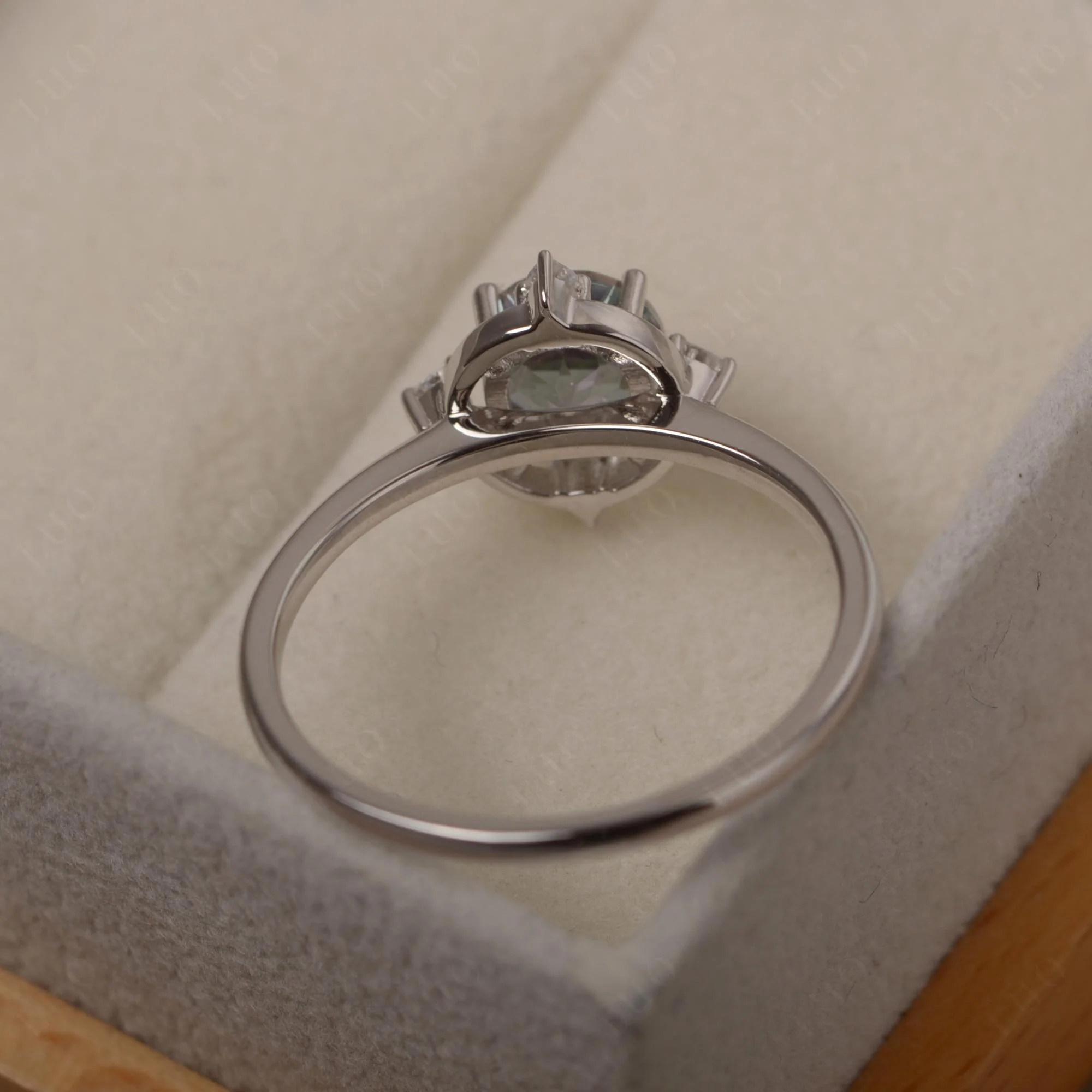 Mystic Topaz Compass Setting Ring - Image 12