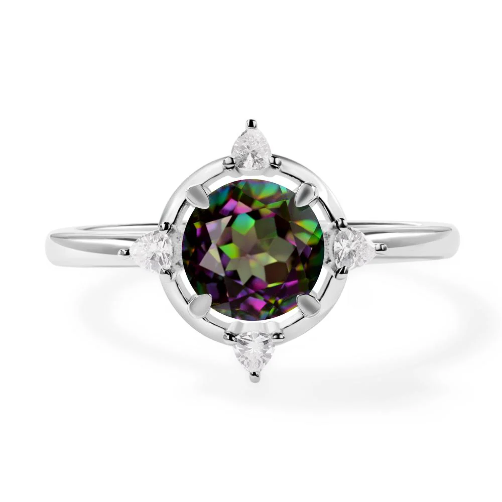 Mystic Topaz Compass Setting Ring - Image 2