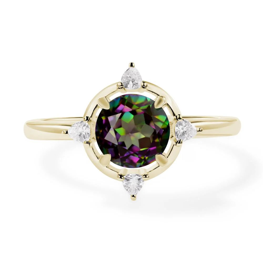 Mystic Topaz Compass Setting Ring - Image 5