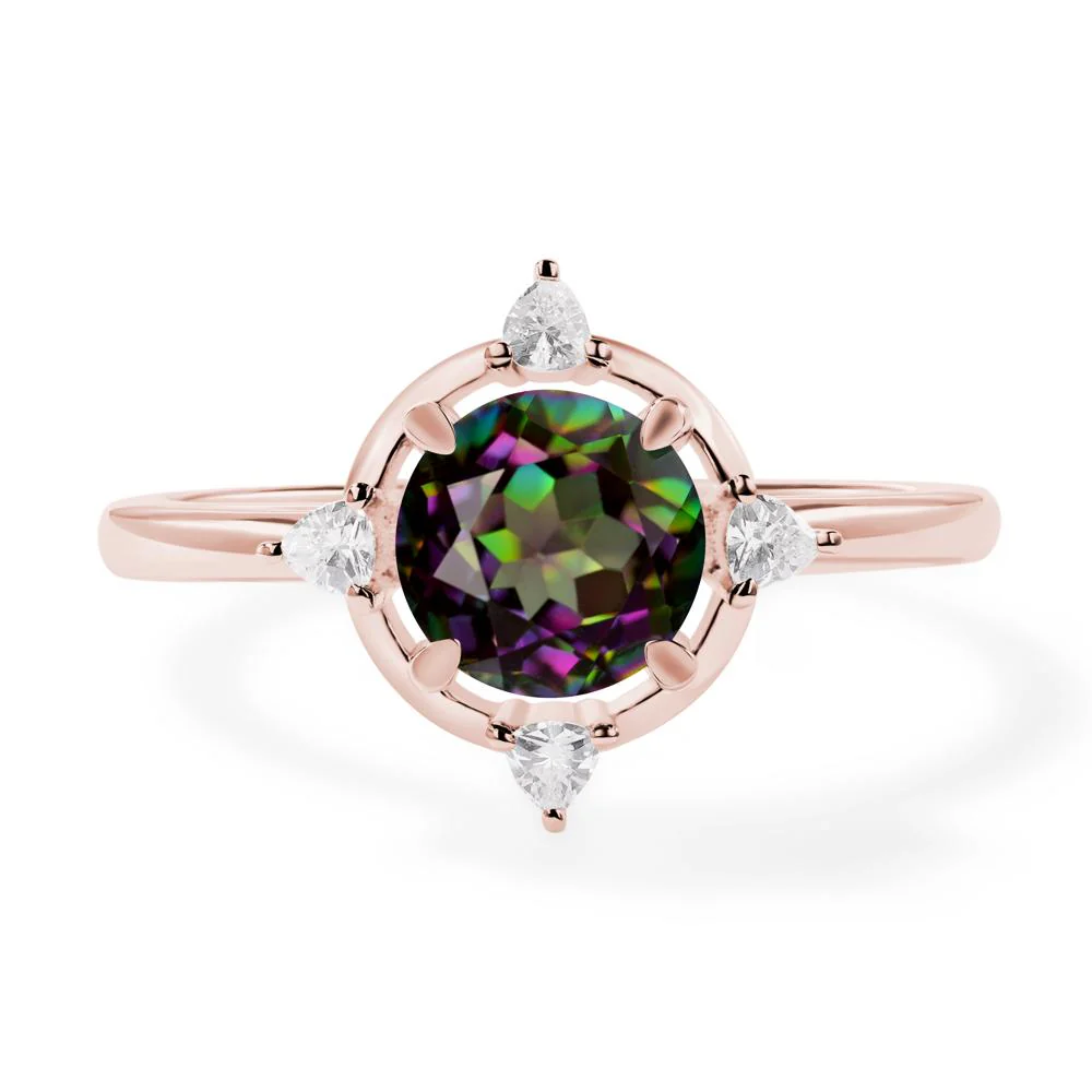 Mystic Topaz Compass Setting Ring - Image 9