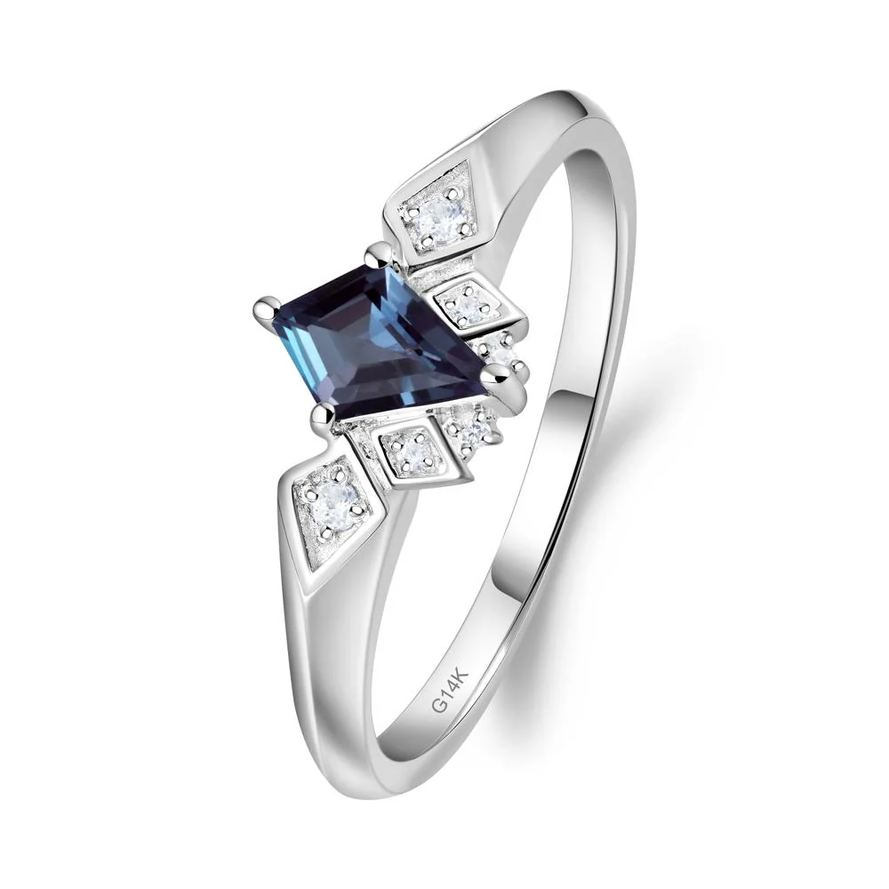 Kite-Cut Alexandrite Statement Ring - Image 6