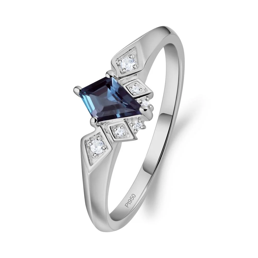 Kite-Cut Alexandrite Statement Ring - Image 8