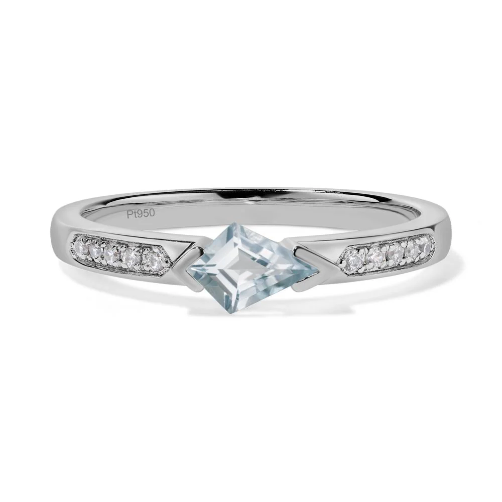 Aquamarine Tiny Ring - Image 6