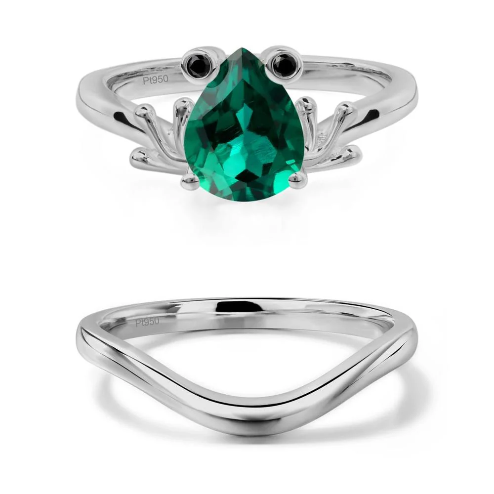 Emerald Frog Engagement Ring - Image 25