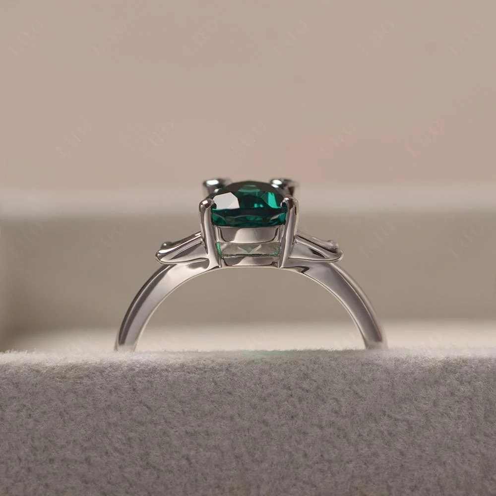 Emerald Frog Engagement Ring - Image 32