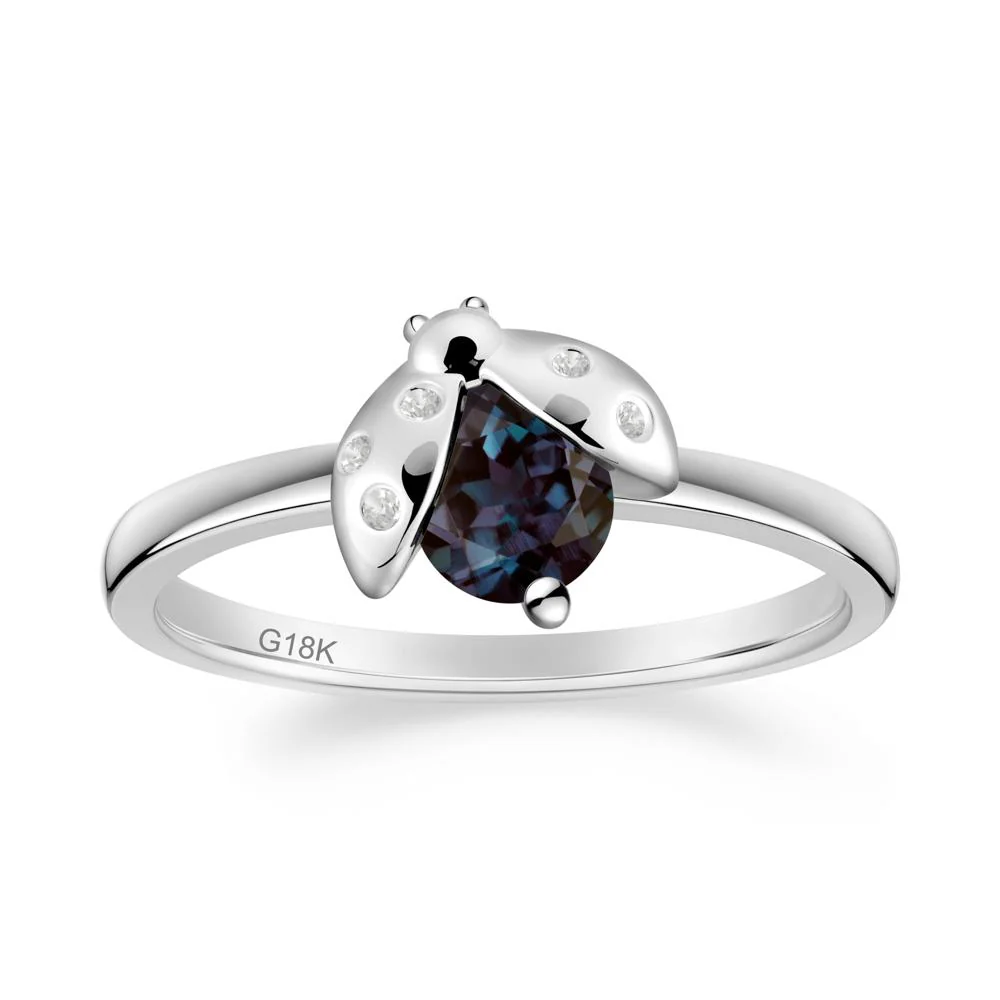 Ladybug Alexandrite Ring - Image 4