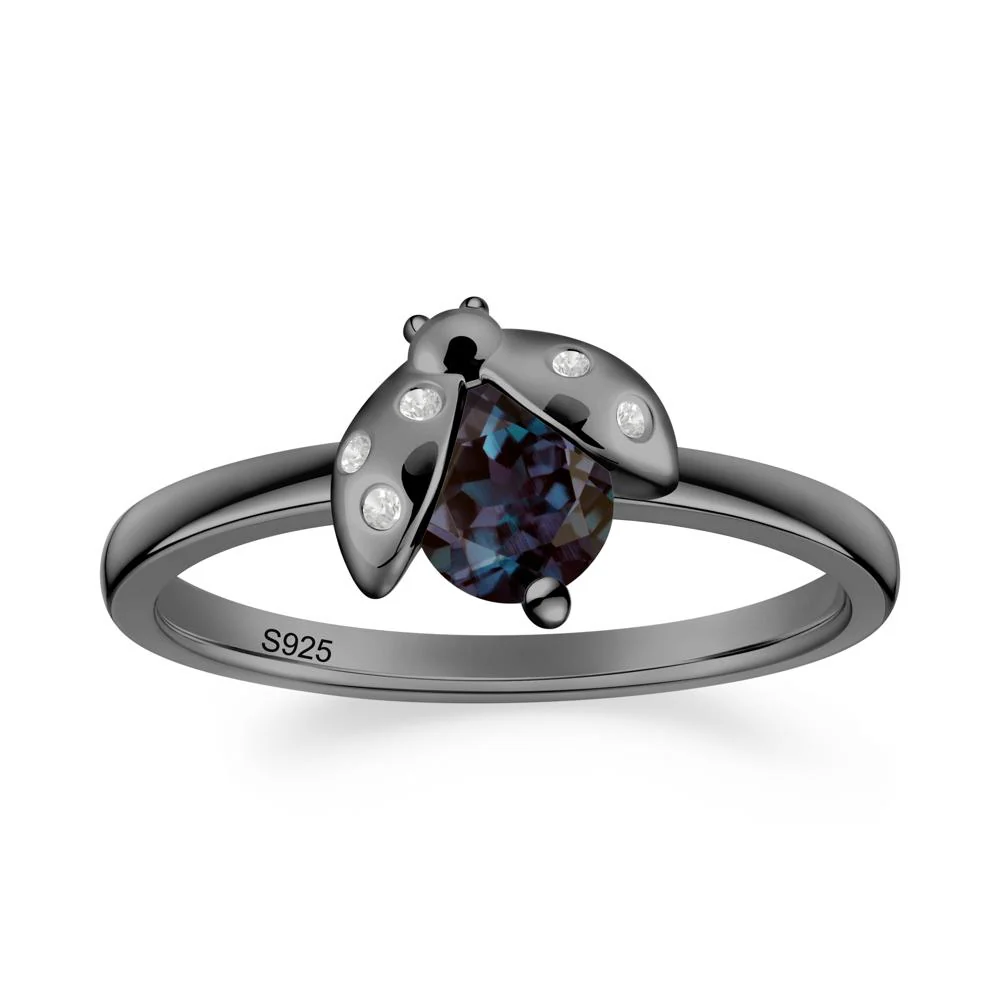 Ladybug Alexandrite Ring - Image 6