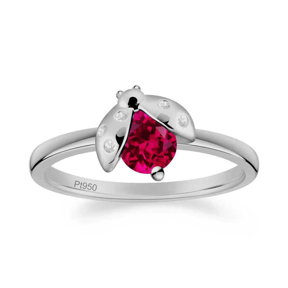Ladybug Ruby Ring - Image 5