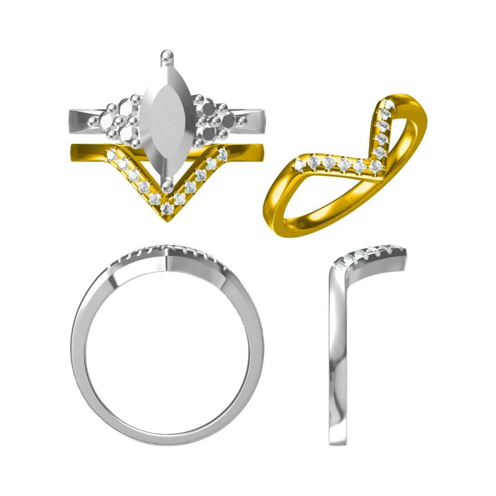 Sapphire Marquise Engagement Ring - Image 10