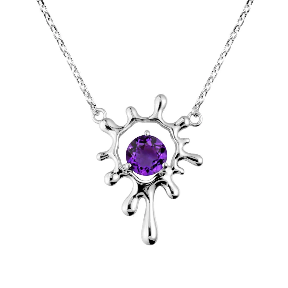 Liquid Amethyst Necklace - Image 3