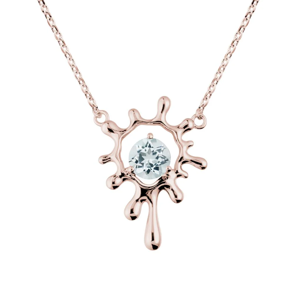 Liquid Aquamarine Necklace - Image 2