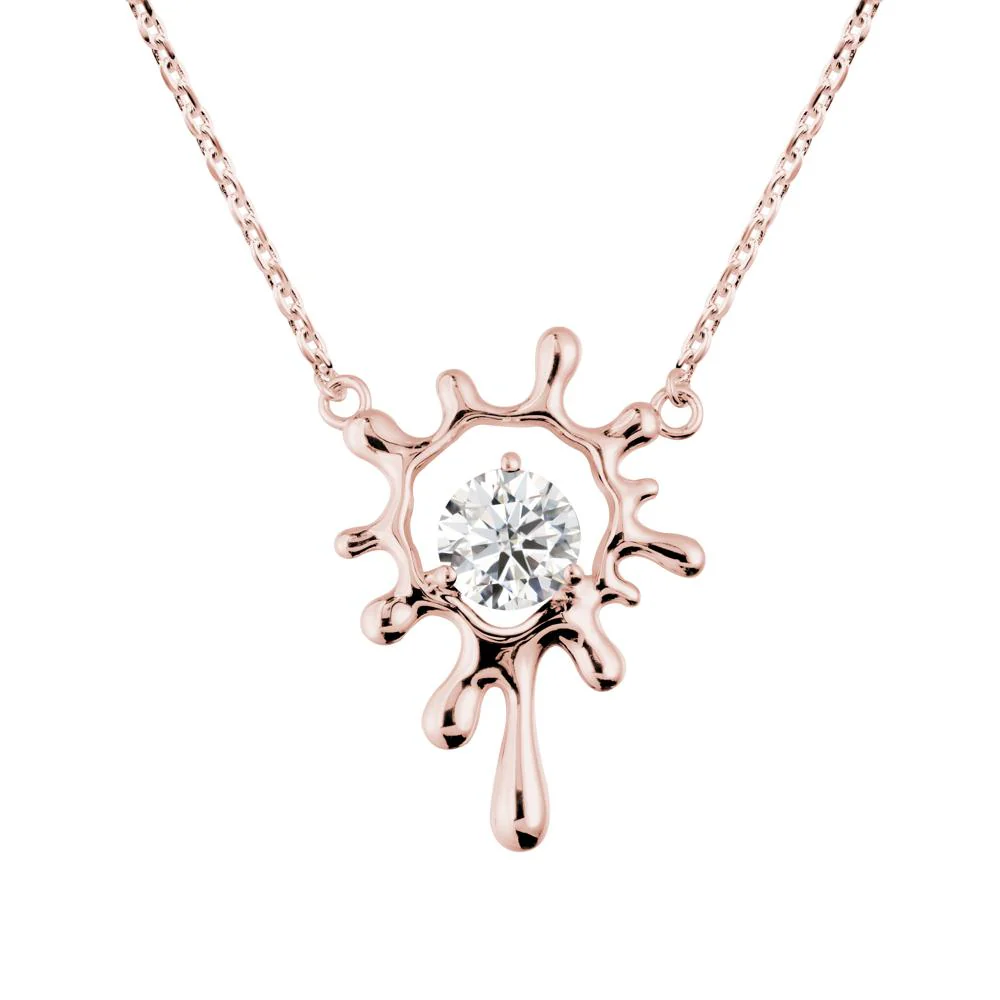 Liquid Moissanite Necklace - Image 4