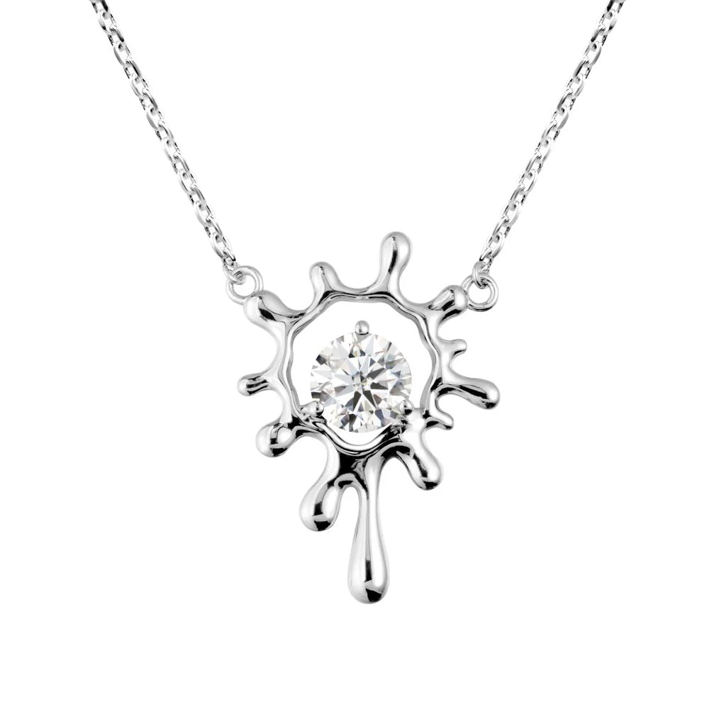 Liquid Moissanite Necklace - Image 9