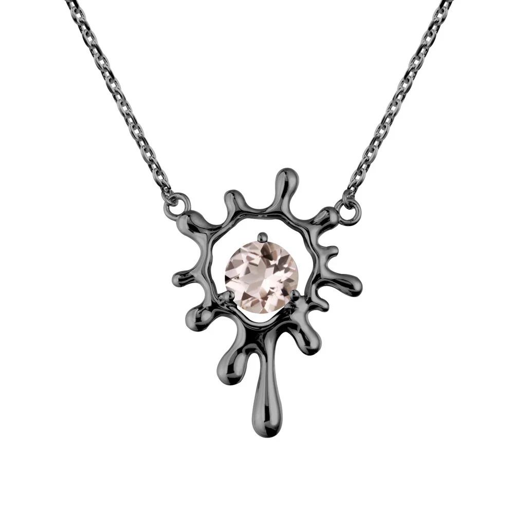 Liquid Morganite Necklace - Image 7