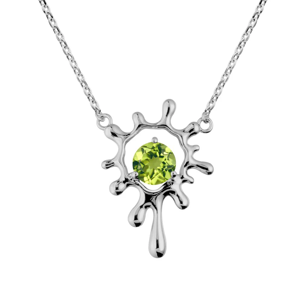 Liquid Peridot Necklace - Image 8