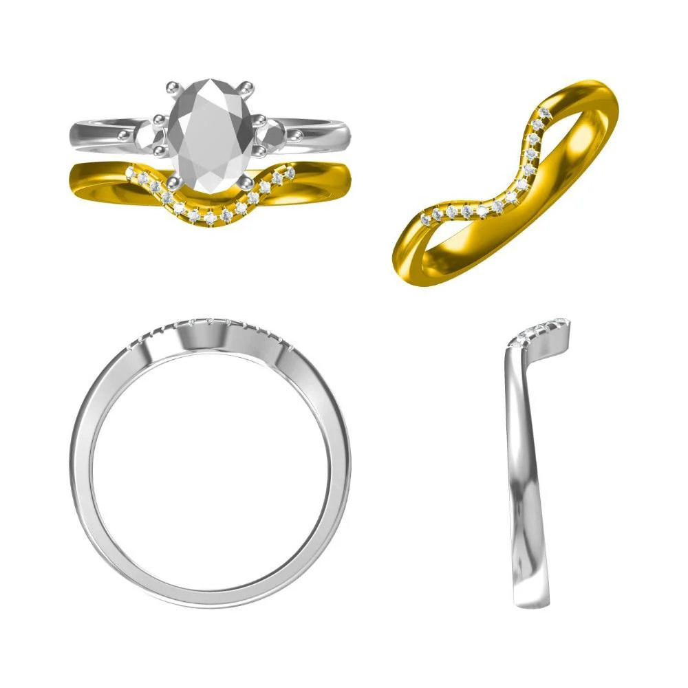 Trilogy Oval London Blue Topaz Ring - Image 10