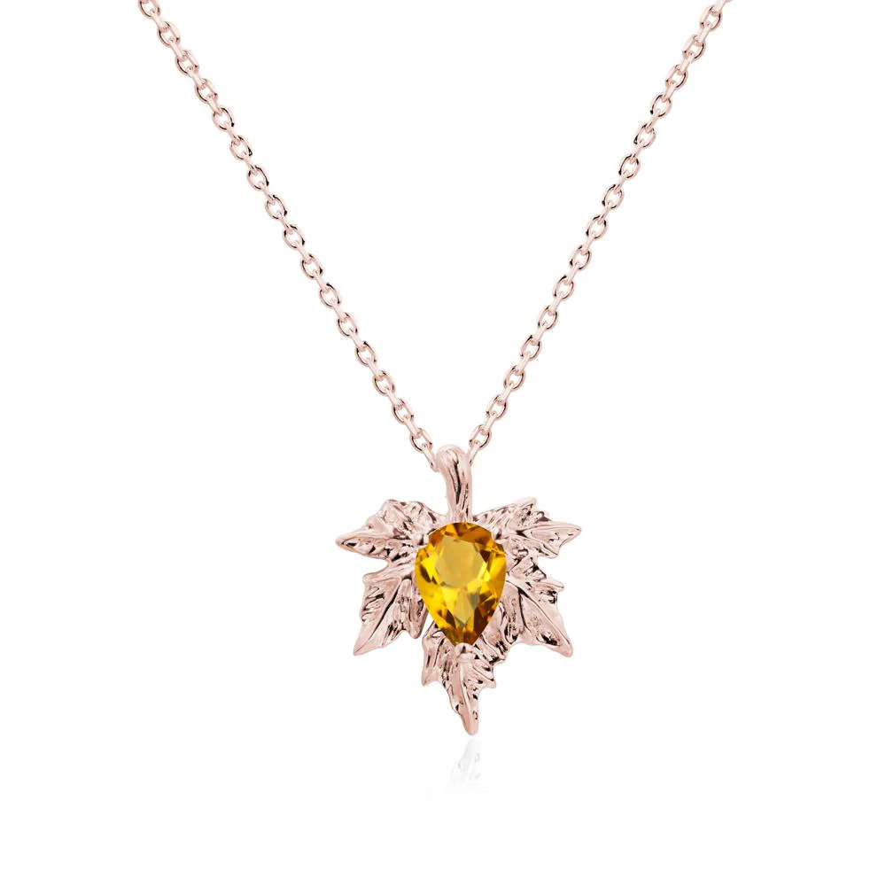 Maple Citrine Necklace - Image 4