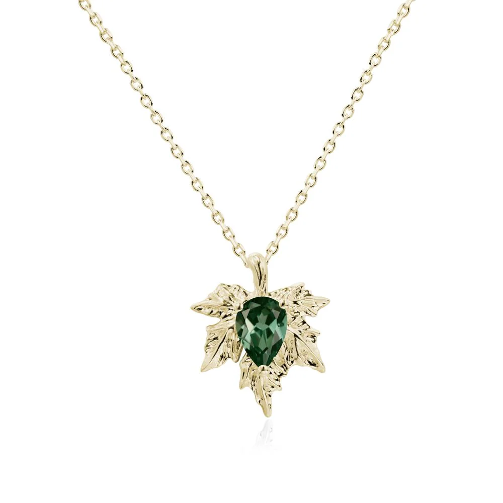 Maple Green Sapphire Necklace - Image 3