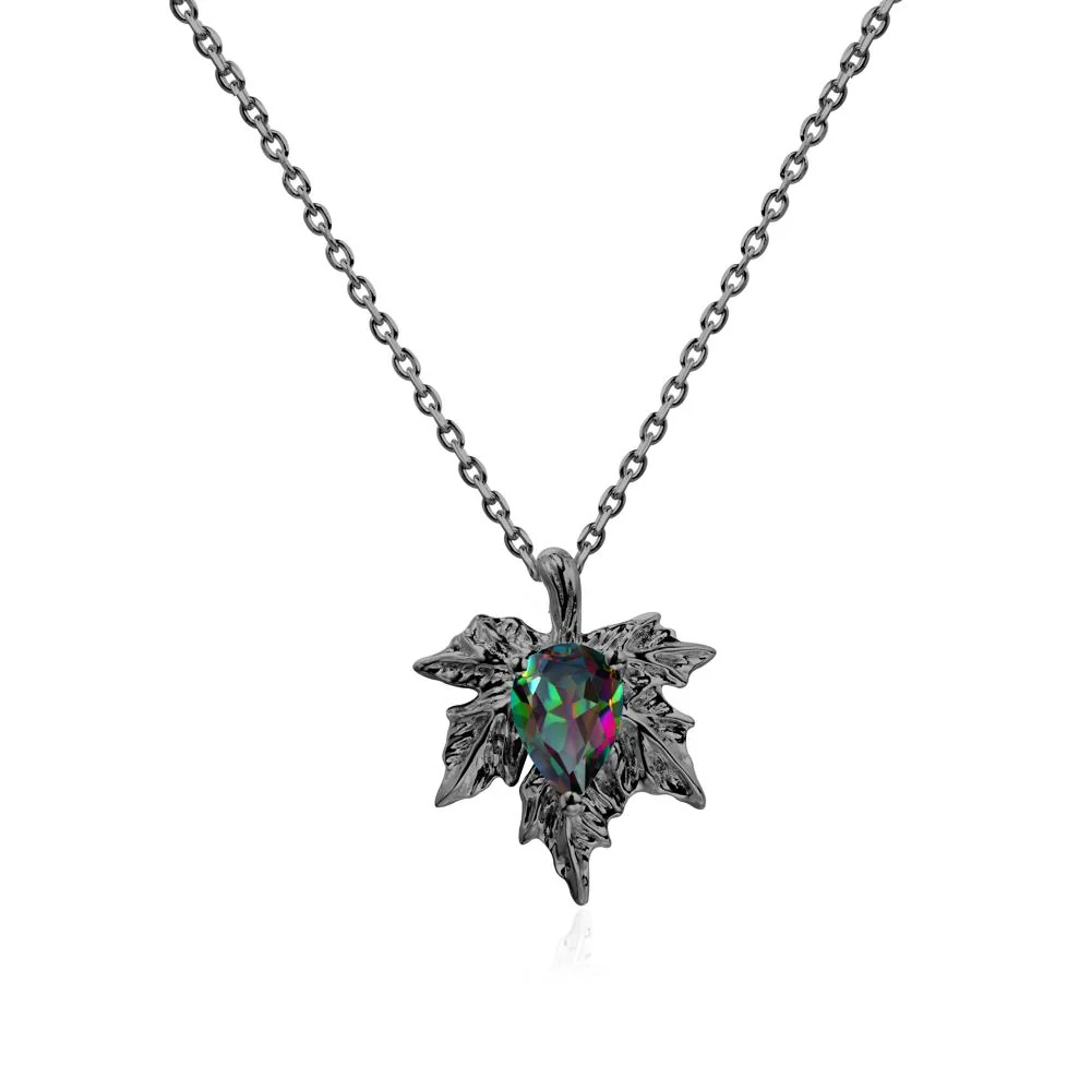 Maple Leaf Mystic Topaz Necklace - Image 7