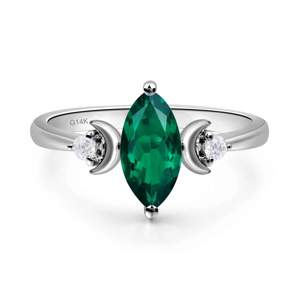 Emerald Moon Ring - Image 3