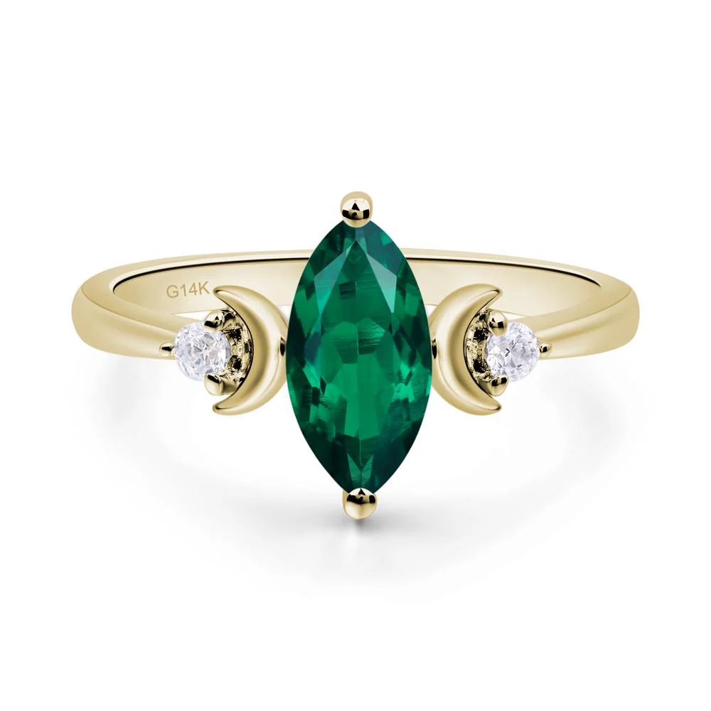 Emerald Moon Ring - Image 4