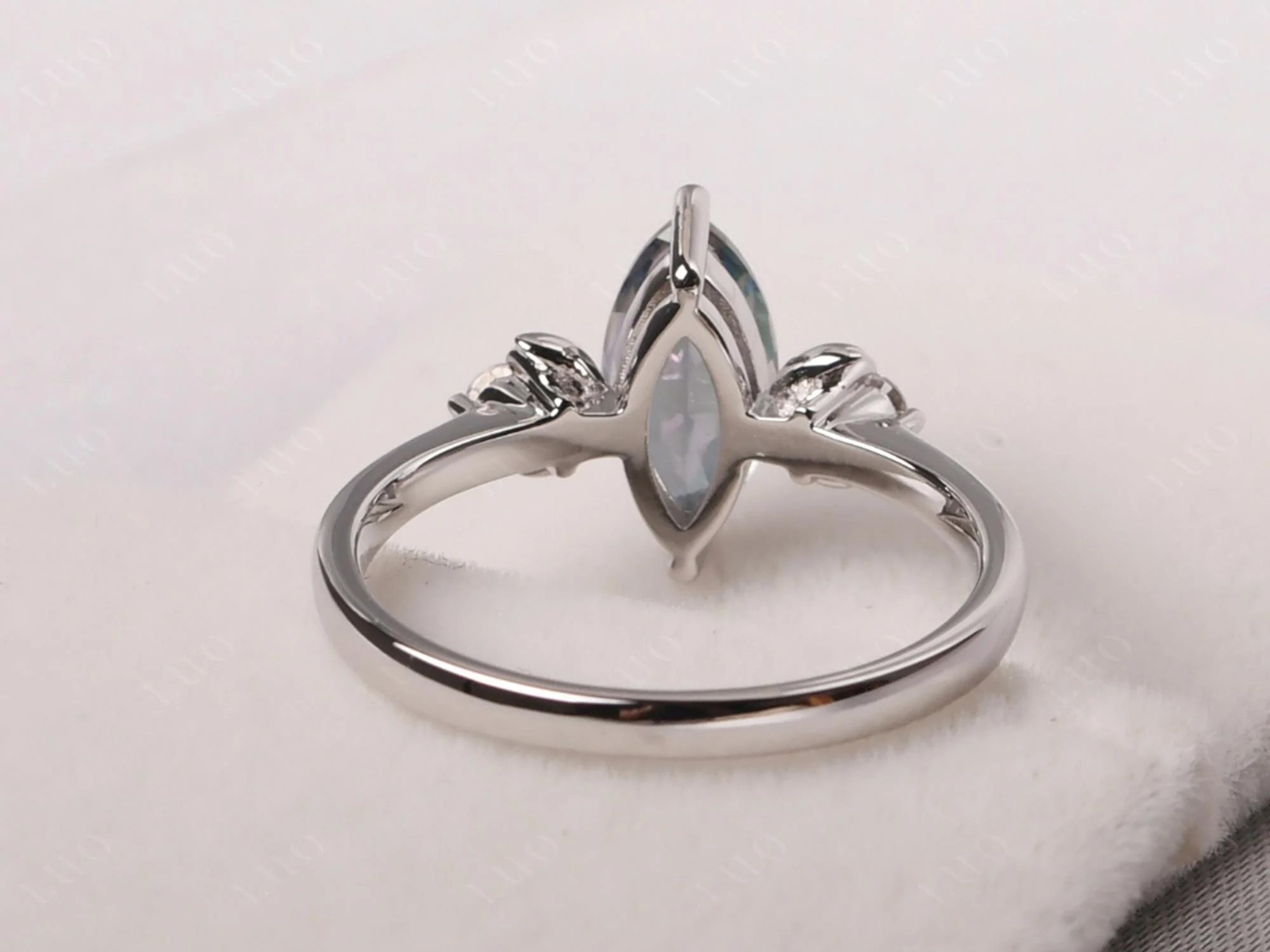 Mystic Topaz Moon Ring - Image 12